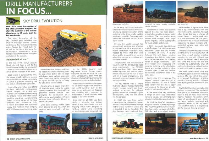Direct Driller April 2020 Evolution of Sky EasyDrill